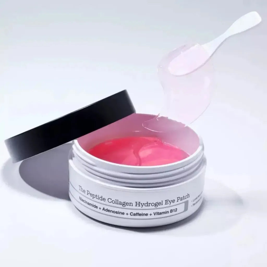COSRX The Peptide Collagen Hydrogel Eye Patch 60 patches - Patchs contour des yeux éclaircissants et décongestionnants cruelty-free - texture - Kbeauty Korean skincare Europe fast delivery - Skincare coréenne Skinorea shop Paris France livraison rapide - yesstyle