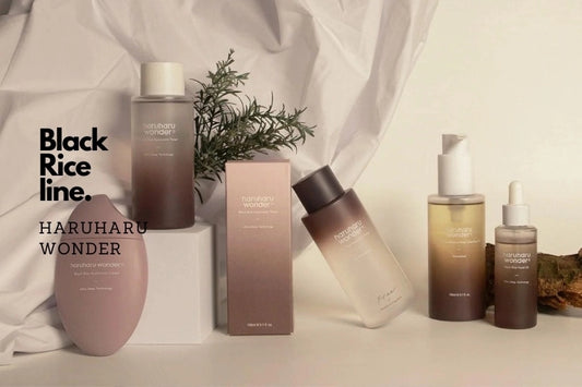Haruharu wonder products Black rice line - Cruelty free Kbeauty Korean skincare France fast delivery - Skinorea