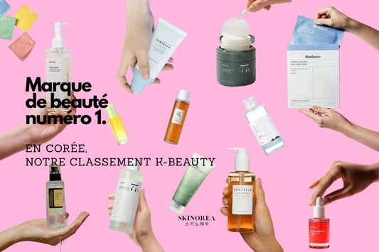 Marque de beauté numéro 1 en corée : notre classement k-beauty