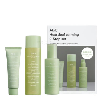 Abib Heartleaf calming 2-Step kit - Soothing and calming care kit