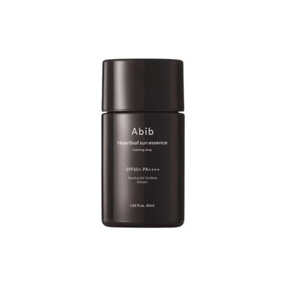 Abib Heartleaf sun essence Calming drop 50ml SPF50+ - Kbeauty Korean skincare Europe fast delivery - Skincare coréenne Skinorea shop Paris France livraison rapide - yesstyle