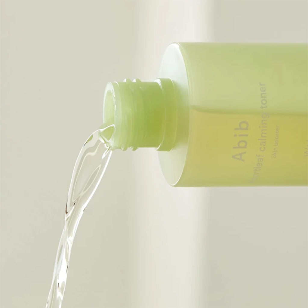 Abib Heartleaf trio Pack - Acne foam + Skin booster + Calming pump - Pack Abib apaisant et hydratant