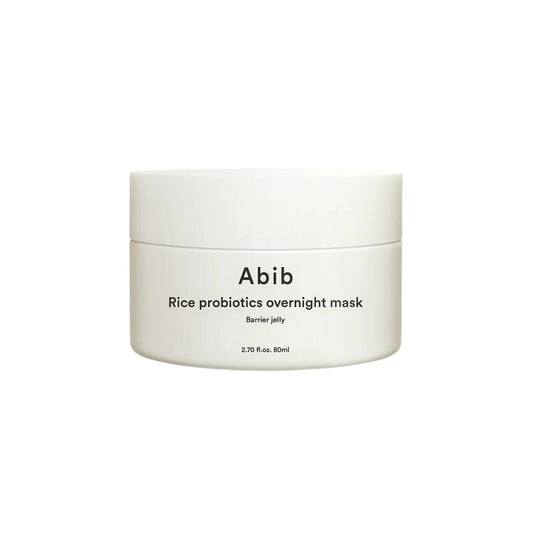 Abib Rice probiotics overnight mask Barrier jelly 80ml - Overnight mask strengthening the skin barrier
