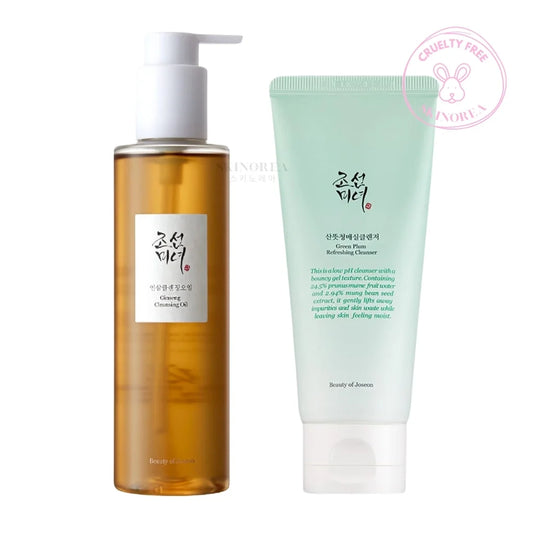 Beauty of Joseon Deep Double Cleansing Duo pack - Cleansing oil 210ml + Cleanser 100ml - Hydrating double cleansing duo Boj - Huile nettoyante 210ml + Nettoyant 100ml - Duo double nettoyage hydratant   - Kbeauty Korean Skinorea shop Europe fast delivery - skincare coréenne Skinorea shop France Paris livraison rapide - yesstyle