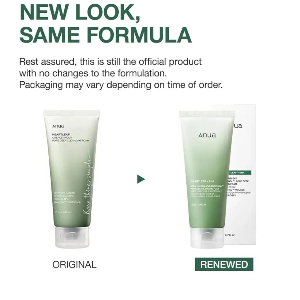 Anua Heartleaf Quercetinol Pore Deep Cleansing Foam 150ml Renewed Packaging - Nettoyant en profondeur Anua pour peau grasse et mixte Nouveau packaging - texture - Kbeauty Korean skincare Europe fast delivery - Skincare coréenne Skinorea shop Paris France livraison rapide - yesstyle