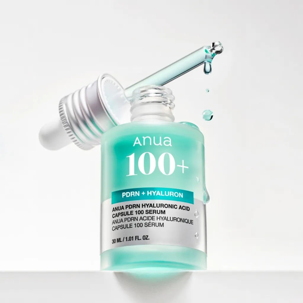 Anua PDRN Hyaluronic Acid Capsule 100 Serum 30ml - Sérum hydratant cruelty-free enrichi en PDRN et acide hyaluronique - texture -Skincare coréenne Skinorea shop France Paris livraison rapide - Kbeauty Korean Skinorea shop Europe fast delivery - yesstyle