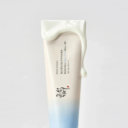 Beauty of Joseon - Relief Sun Aqua-Fresh: Rice + B5 (SPF 50+) - Nouvelle formule Beauty of Joseon crème solaire légère et hydratante cruelty-free - texture - K-beauty skincare coréen Skinorea shop France livraison rapide - yesstyle