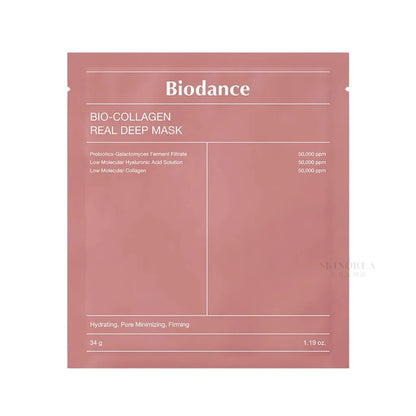 Biodance Bio-Collagen Real Deep Mask 1 sheet - All in one care collagen sheet mask - Kbeauty Korean Skinorea shop Europe fast delivery - skincare coréenne Skinorea shop France Paris livraison rapide - yesstyle