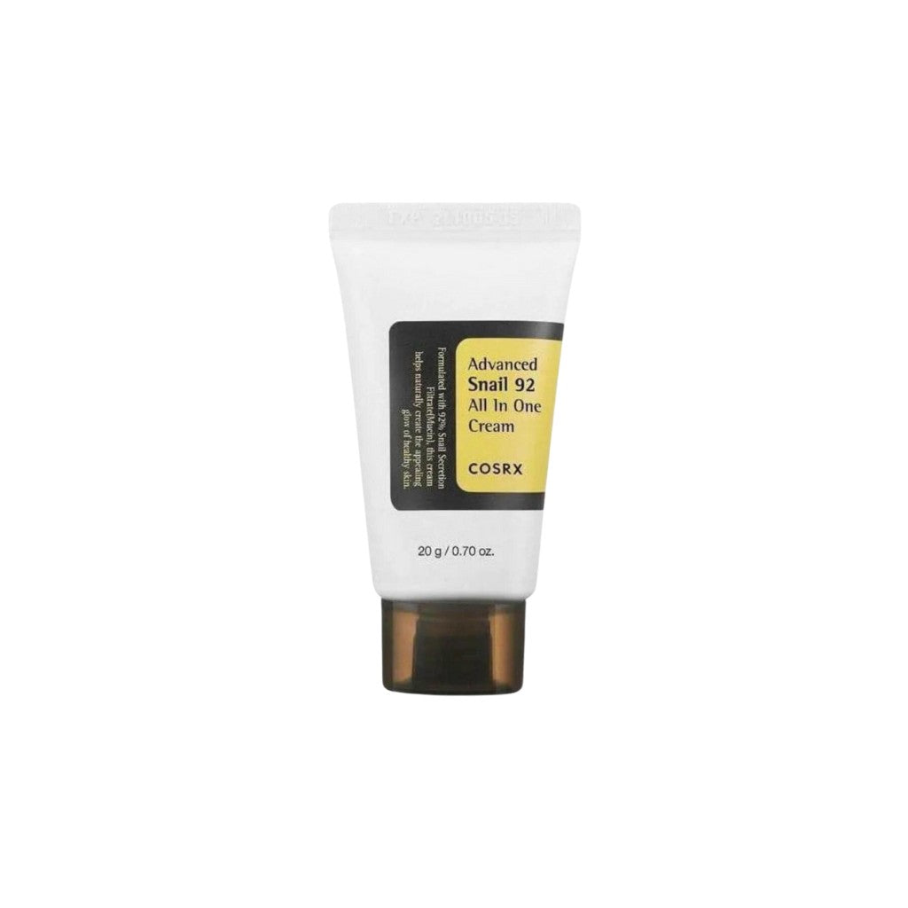 COSRX ALL ABOUT SNAIL KIT 4-step Advanced Snail 92 All in one Cream  20g - Kit de soins complet hydratants et réparateurs