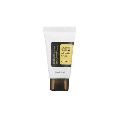 COSRX ALL ABOUT SNAIL KIT 4-step Advanced Snail 92 All in one Cream  20g - Kit de soins complet hydratants et réparateurs