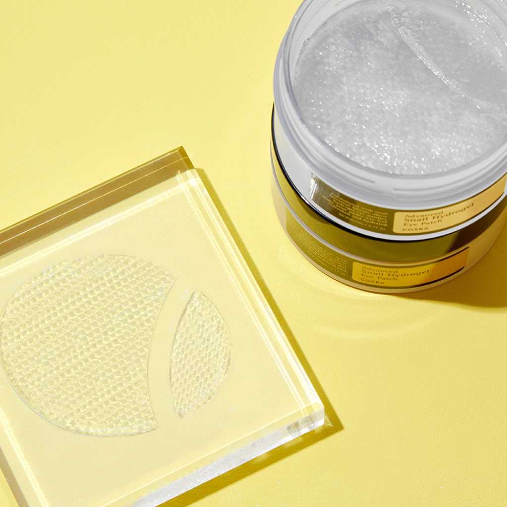 COSRX Advanced Snail Hydrogel Eye Patch 60 patches  - Hydrate profondément et illumine le contour des yeux