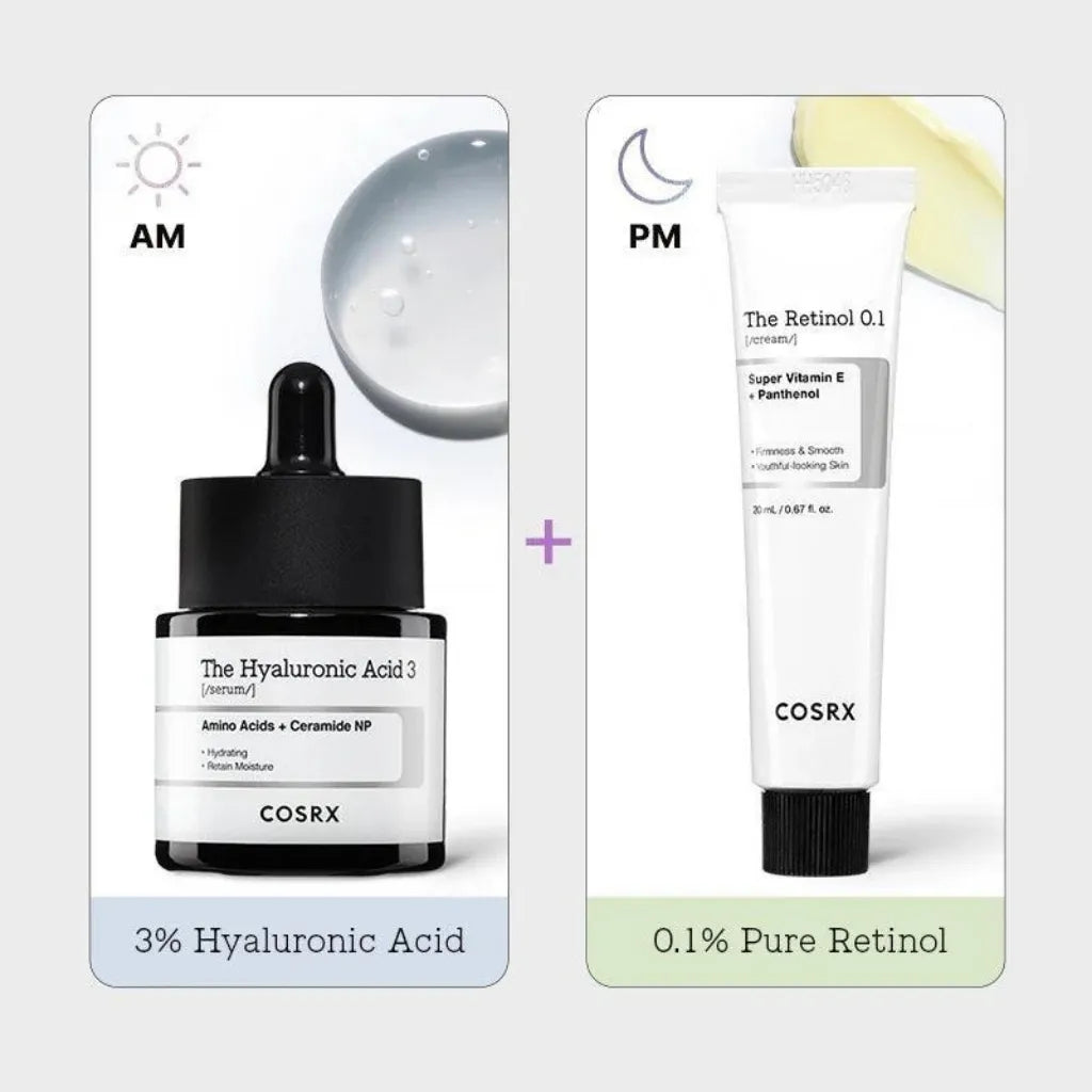 COSRX Synergy Duo Skin Firming pack - 24-HR Synergy Duo Skin Firming  - Set duo COSRX anti-âge - K-beauty soin cosmétique corée Skinorea shop France livraison rapide - yesstyle 