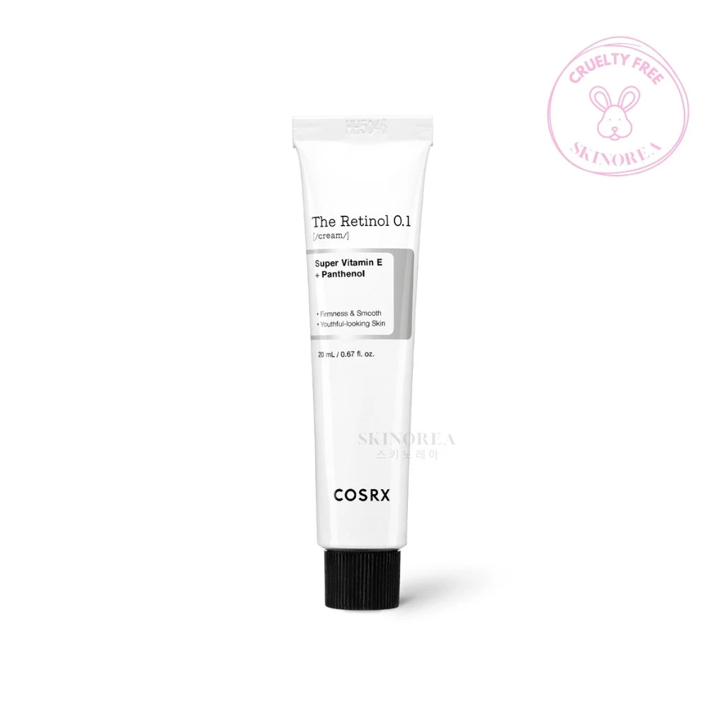 COSRX The Retinol 0.1 Cream 20ml - Potent cream infused with 0.1% pure retinol - Korean skincare k-beauty - Skinorea
