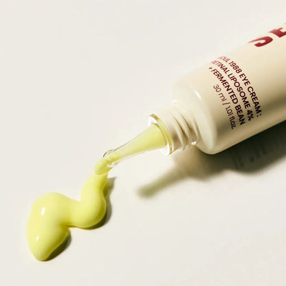K-SECRET - SEOUL 1988 Eye Cream : Retinal Liposome 4% + Fermented Bean 30ml - Crème contour des yeux vegan multi-zones pour un puissant effet anti-âge- texture - Kbeauty Korean Skinorea shop Europe fast delivery - skincare coréenne Skinorea shop France Paris livraison rapide - yesstyle
