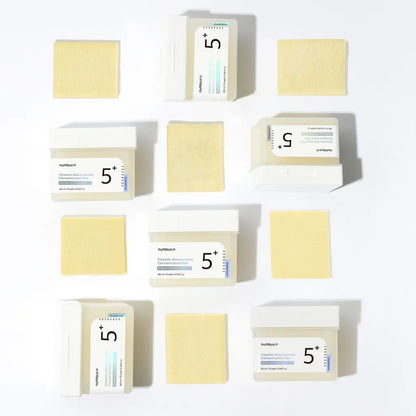 Numbuzin No.5 Vitamin-Niacinamide Concentrated Pad 70 pads - Pads éclaircissants - texture