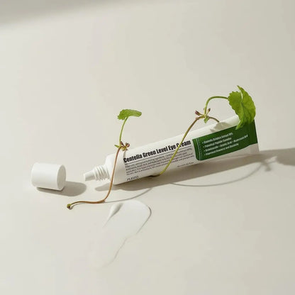 Purito Seoul Centella Green Level Eye Cream 30ml - Crème anti-âge vegan pour les yeux - texture - k-beauty skincare coréenne - Skinorea - yesstyle