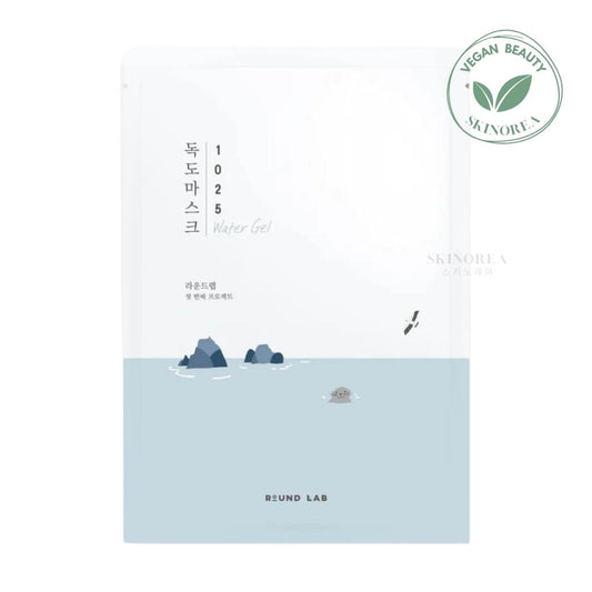 Round Lab 1025 Dokdo Water Gel Sheet Mask - Deep moisturizing face mask