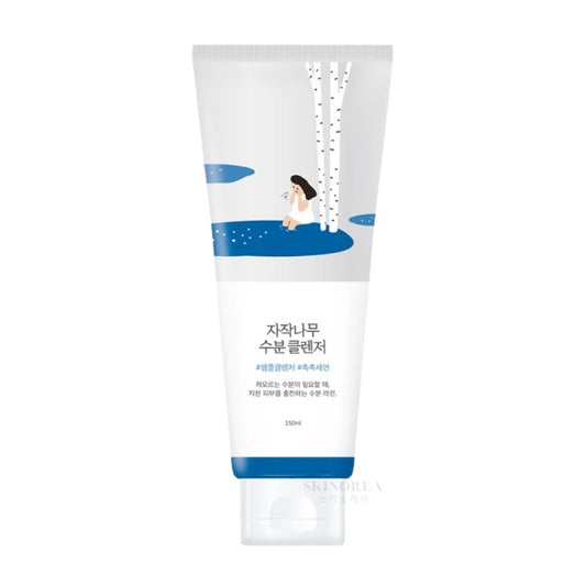 Round Lab Birch Juice Moisturizing Cleanser 150ml - Slightly acidic Moisturizing cleanser - Kbeauty Korean skincare - Skinorea