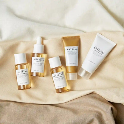 SKIN1004 Madagascar Centella Travel Kit 5 articles - Coffret de soins coréens de voyage - kbeauty skincare coréenne - Skinorea