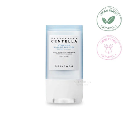 SKIN100 Madagascar Centella Hyalu-Cica Silky-Fit Sun Stick 20g - Moisturizing sun stick SPF50 - Kbeauty Korean Skinorea shop Paris France fast delivery - yesstyle