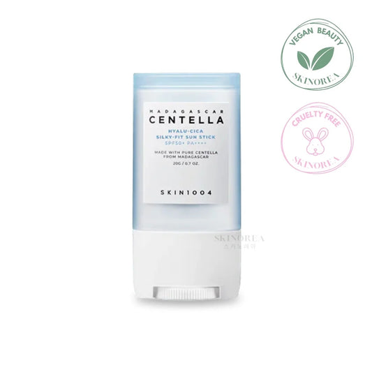 SKIN100 Madagascar Centella Hyalu-Cica Silky-Fit Sun Stick 20g - Moisturizing sun stick SPF50 - Kbeauty Korean Skinorea shop Paris France fast delivery - yesstyle