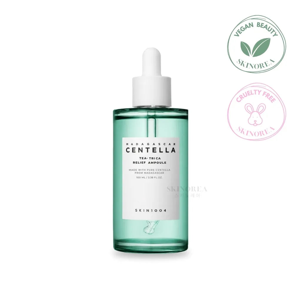 SKIN1004 Madagascar Centella Tea-Trica Relief Ampoule 100ml - Calming ampoule for acne-prone skin
