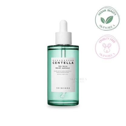SKIN1004 Madagascar Centella Tea-Trica Relief Ampoule 100ml - Calming ampoule for acne-prone skin