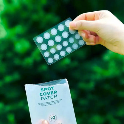 SKIN1004 Tea-Trica Spot Cover Patch 22 patches - Patch anti-boutons et acné - texture - K-beauty soin cosmétique corée Skinorea shop France livraison rapide -  yesstyle
