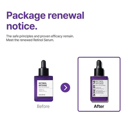 SOME BY MI Renewed Retinol Intense Reactivating Serum 30ml - Serum rajeunissant à base de rétinal et de bakuchiol