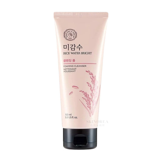 THE FACE SHOP Rice Water Bright Facial Foaming Cleanser 150ml
