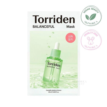 Torriden Balanceful Cica Mask Sheet - Soothing mask for sensitive skin