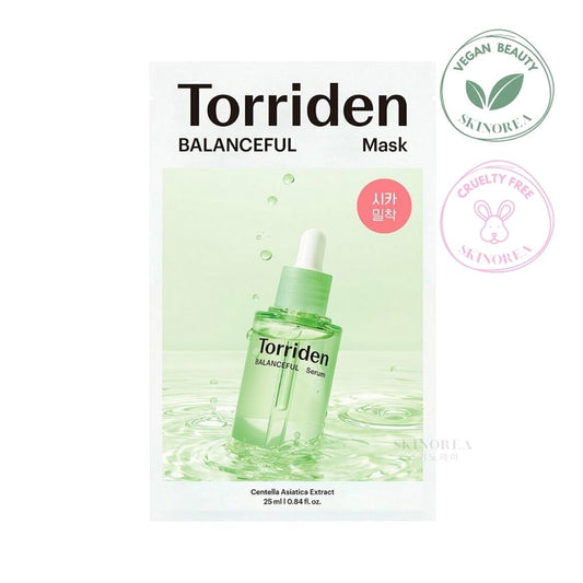 Torriden Balanceful Cica Mask Sheet - Soothing mask for sensitive skin