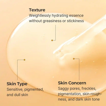 Torriden Cellmazing Vita C Brightening Ampoule 30ml - Sérum éclaircissant anti-imperfections - texture - Kbeauty skincare coréenne - Skinorea