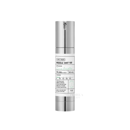 VT cosmetics Reedle Shot 100 50ml -  Innovative Korean microneedling serum in a bottle - Kbeauty Korean Skinorea shop Europe fast delivery - skincare coréenne Skinorea shop France Paris livraison rapide - yesstyle