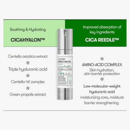 VT Reedle Shot 300 50ml - Sérum innovant coréen de microneedling en bouteille - K-beauty soin cosmétique corée Skinorea shop France livraison rapide - yesstyle 